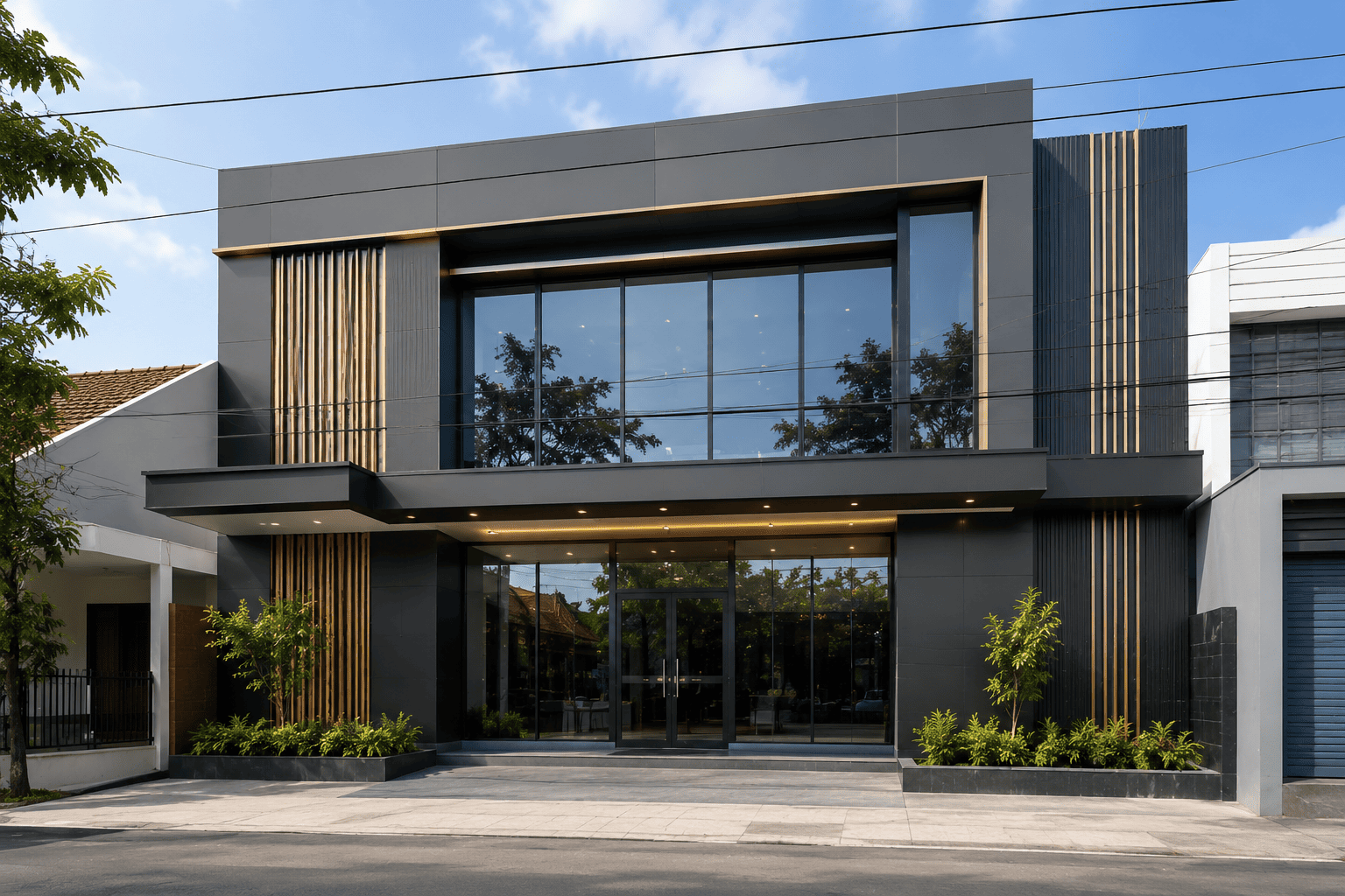 Jasa ACP kantor modern