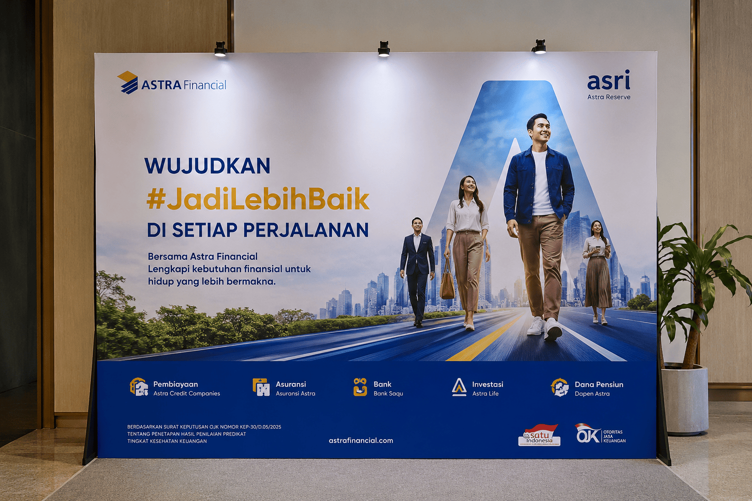 Jasa pembuatan backdrop pameran dan booth promosi