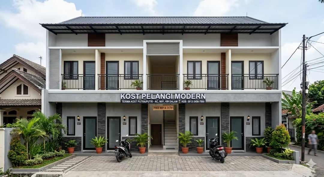 Jasa bangun kost modern dan kost eksklusif