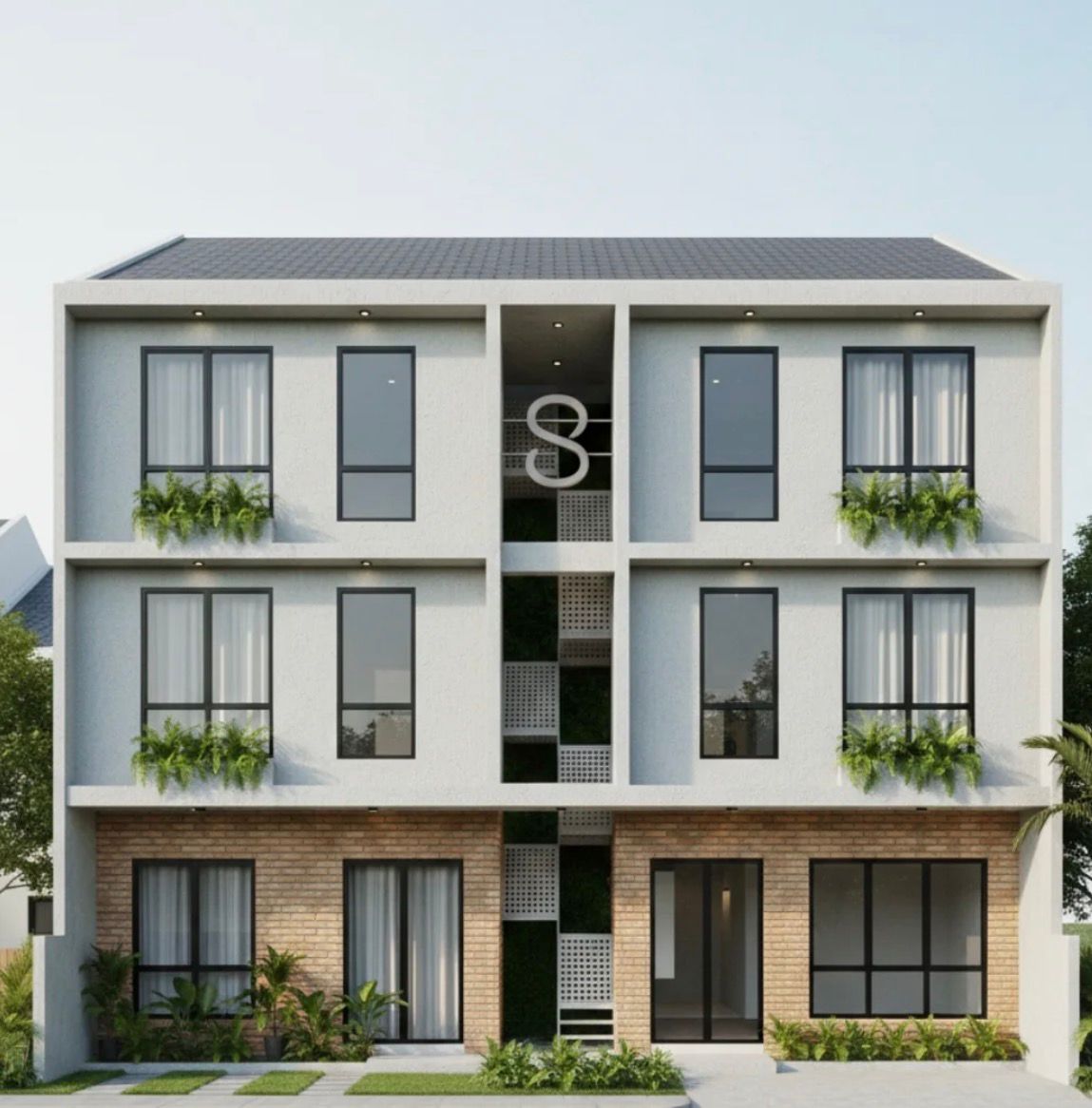 Jasa desain 3D kost modern Radja Inovasi Indonesia