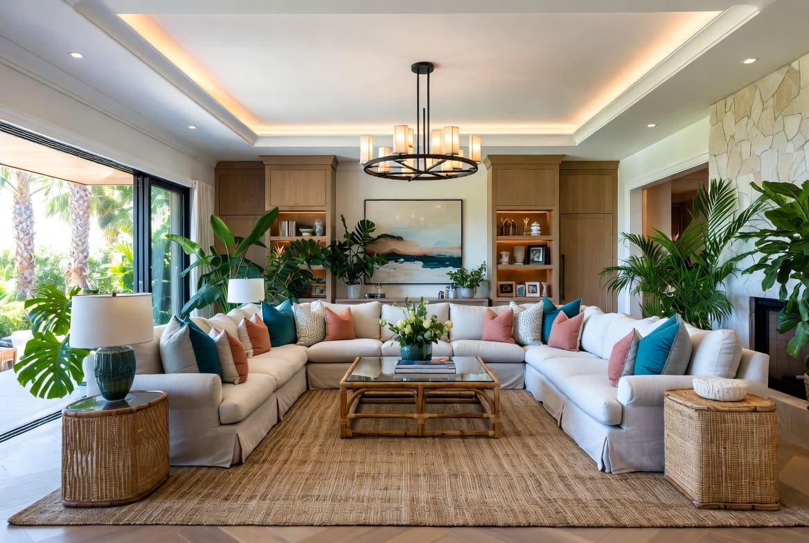 Interior Ruang Tamu Klasik Elegan Timeless - Radja Inovasi Indonesia